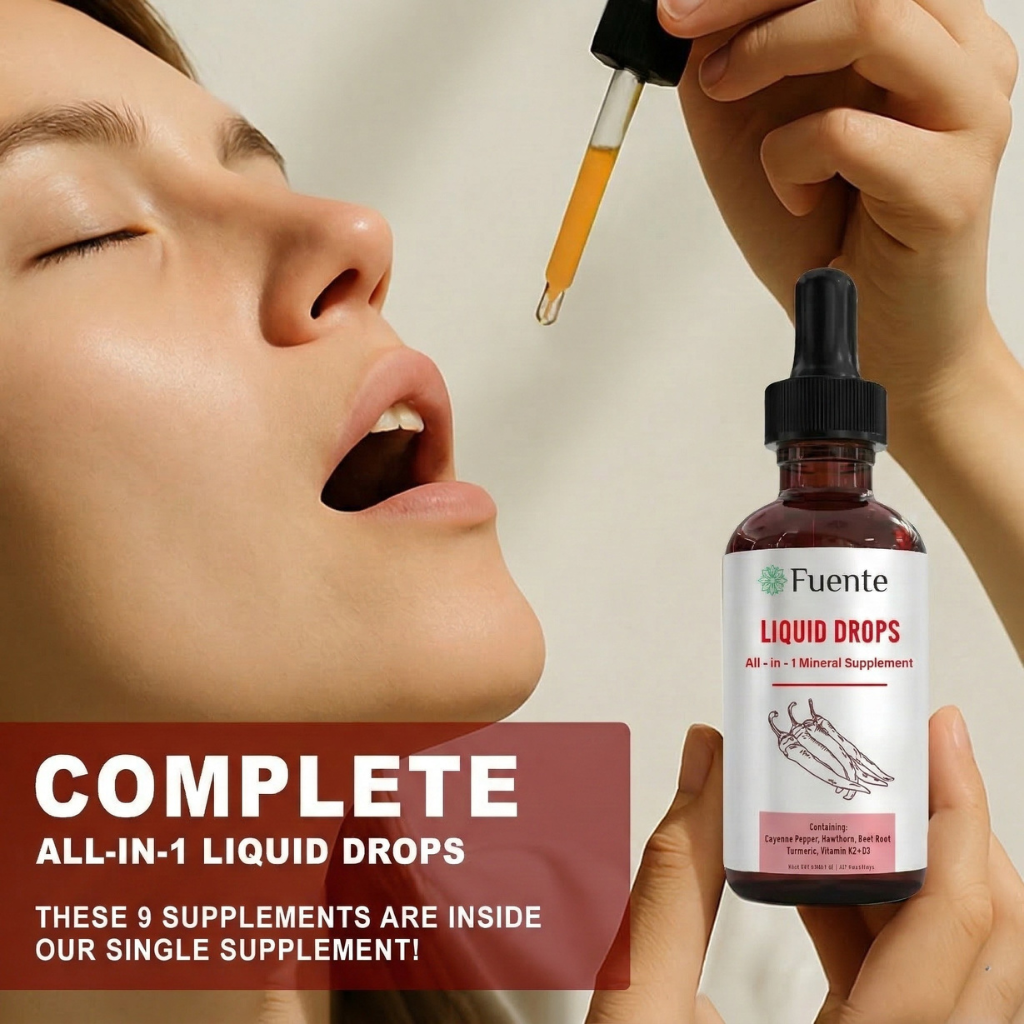 Cayenne Pepper — Blood Flow & Circulation Support Drops
