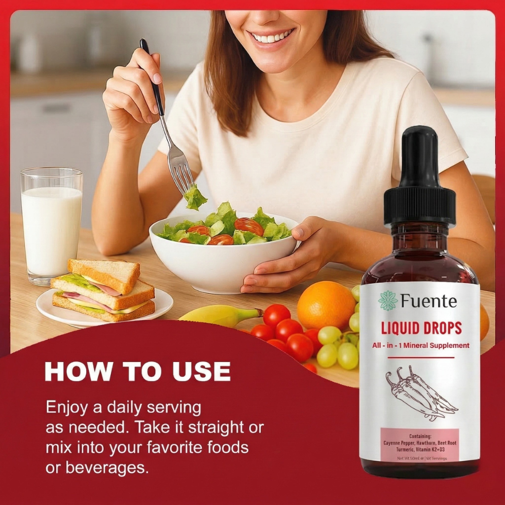 Cayenne Pepper — Blood Flow & Circulation Support Drops
