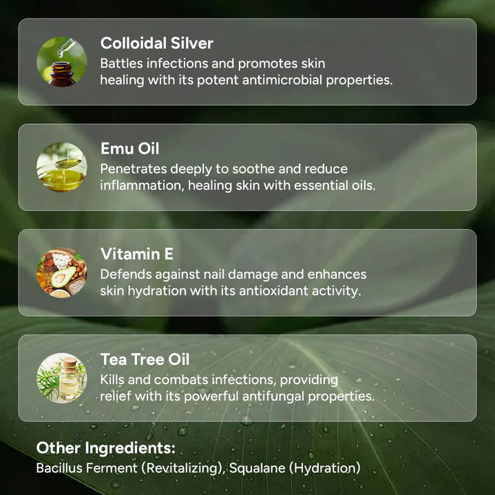 Nail Fungus Treatment Gel - Fungus Elimination & Nail Restoration
